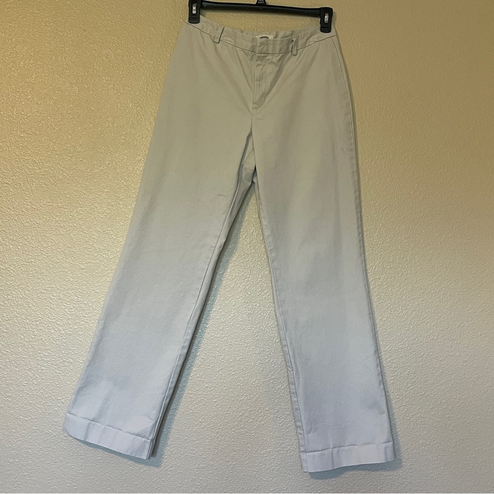 Old Navy Women's Vintage Size 12 Long Light Khaki Pants